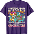 Funny Dog Sometimes I Get Road Rage Behind Tee