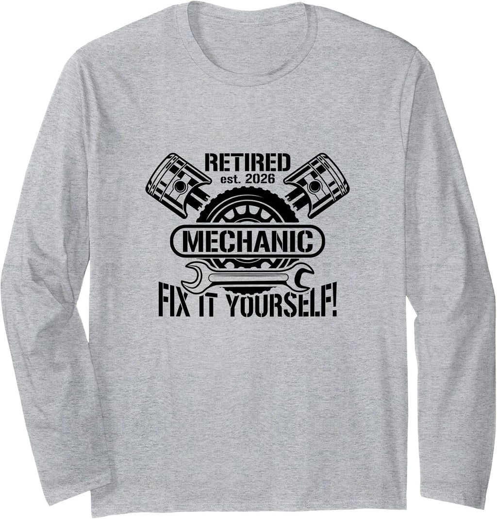 Retirement 2026 Merch for Mechanics