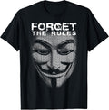 Hacker Mask Picture From Words Freedom Over Fear