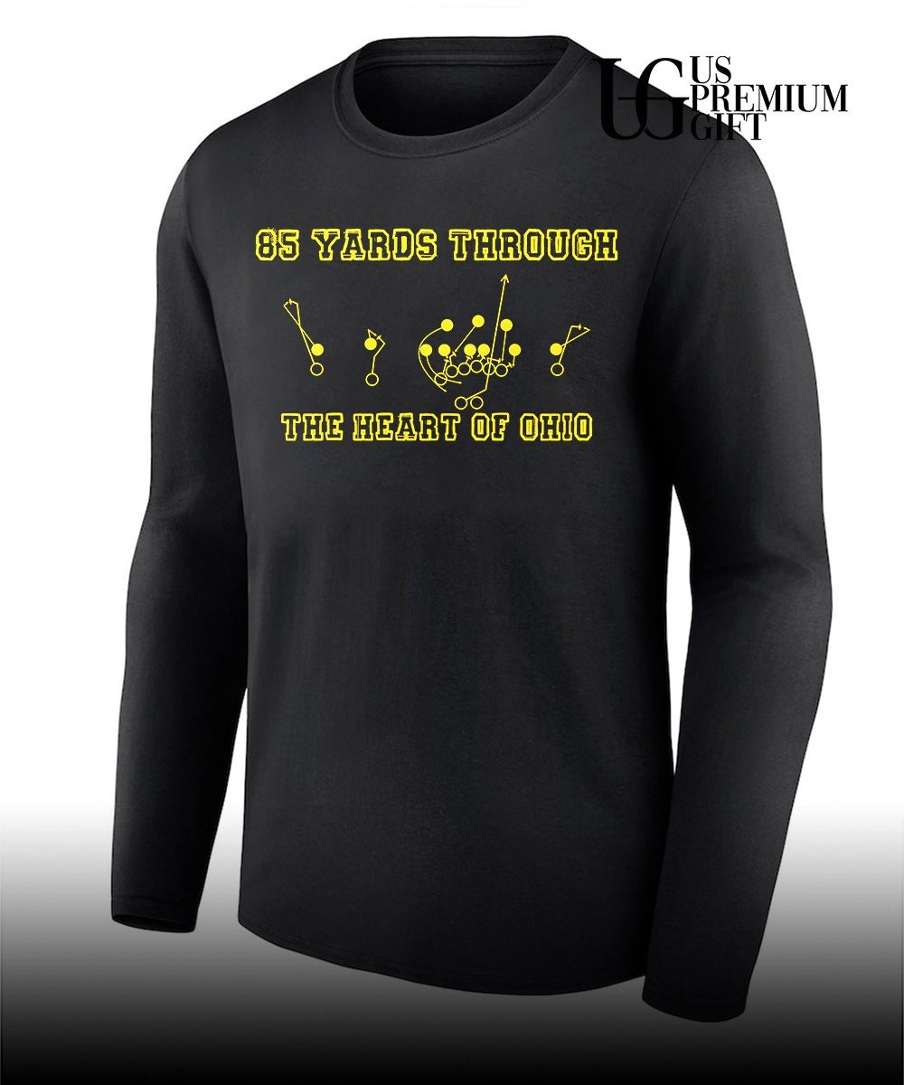 85 Yards through the Heart of Ohio shirt