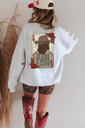 Jesus Is King Graphic Sweater
