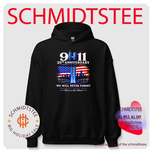 9.11 25th Anniversary We Will Never Forget Twin Towers Tribute shirt