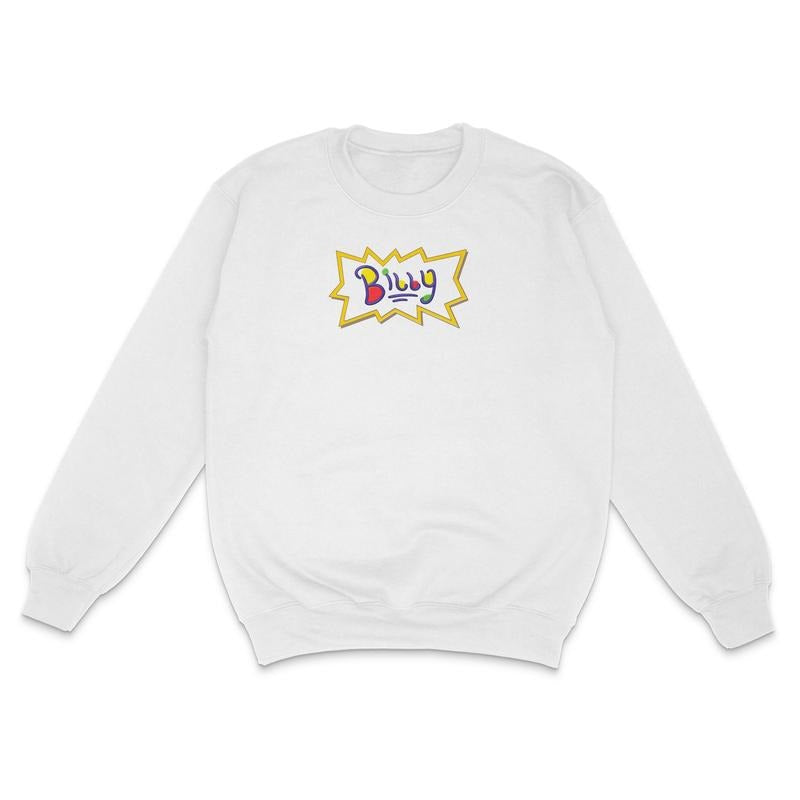 90's Style Billy Custom Printed Sweatshirt Billy is Terrible T-Shirts, Hoodie | HypeDripTees.com