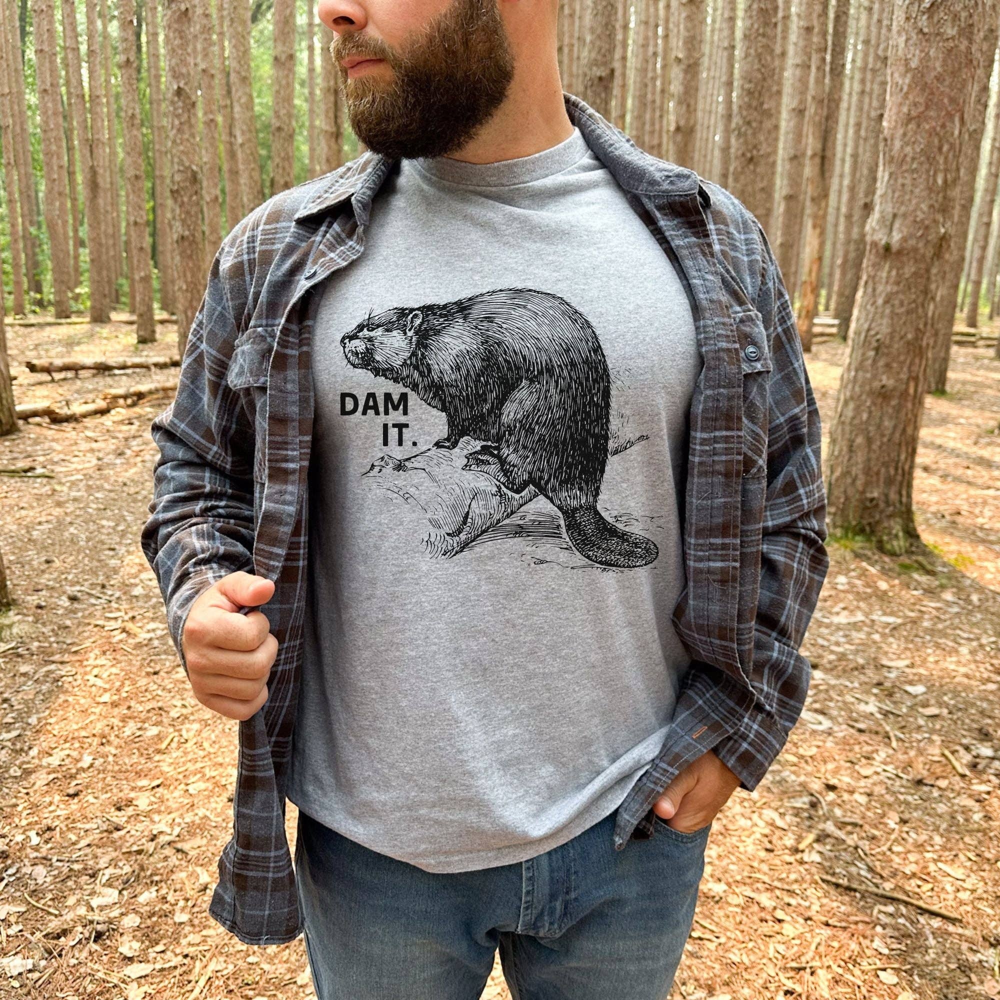 Dam It Beaver Graphic Tee 240