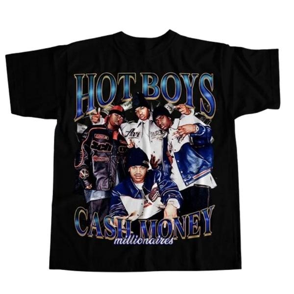 90s Cash Money Hot Boys Shirt, Gift for fan Classic Cotton Hoodie, Sweatshirt | HypeDripTees.com