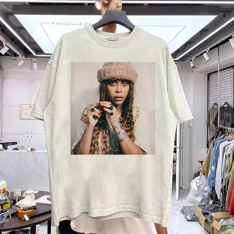 90s Erykah Badu Tshirt, Erykah Badu Gift For Men Women Tshirt S-5XL KH3705 Hoodie, Sweatshirt | HypeDripTees.com