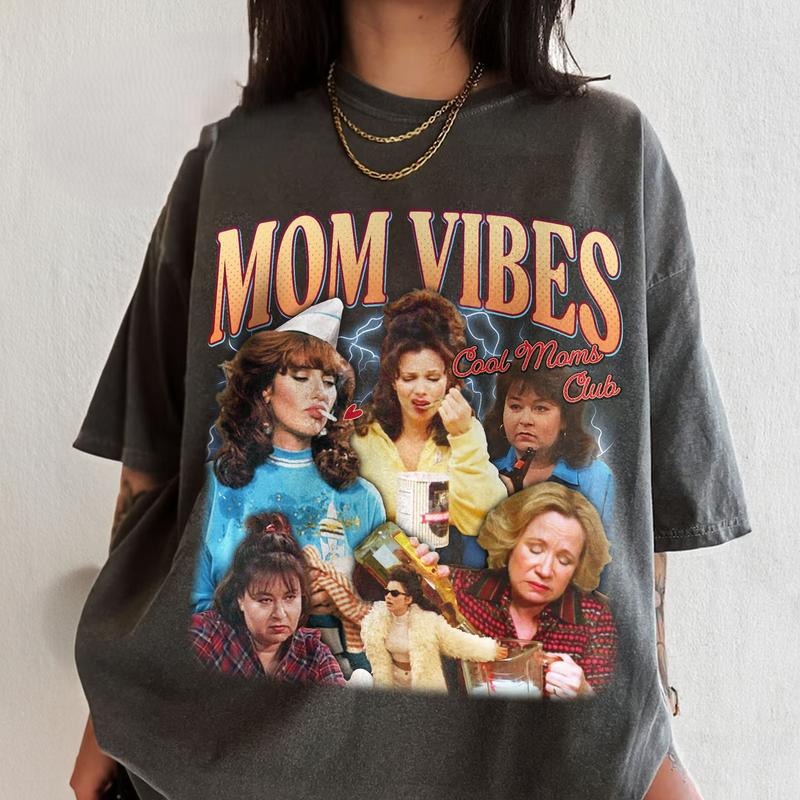 90s Mom Vibes Comfort Colors T-shirt, Funny Mom Shirts, Cool Moms Club T Shirt, Funny Mom Life Tee, Mother's Day, Cool...