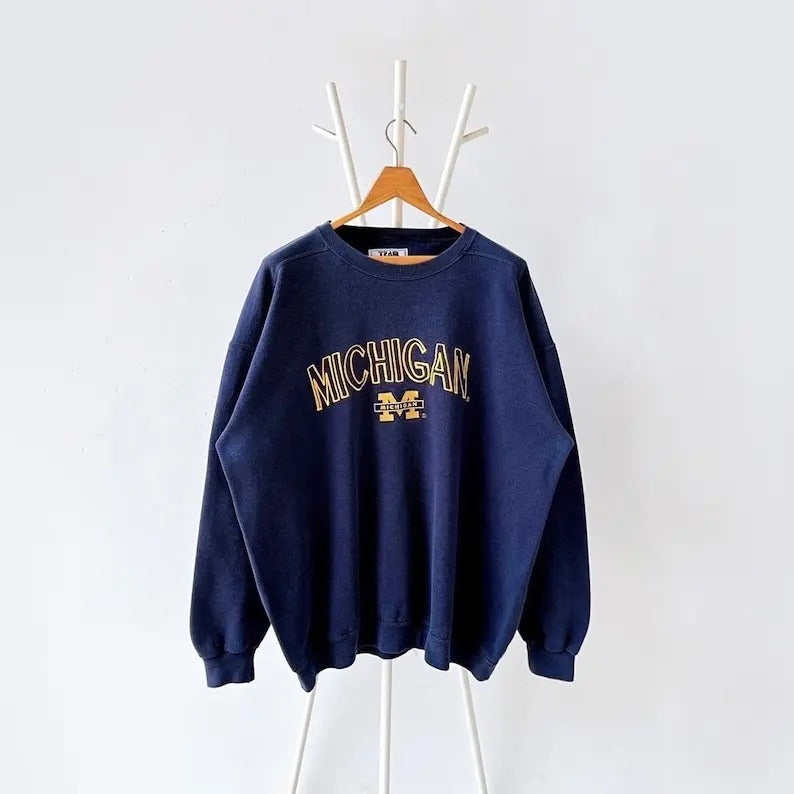 90s University of Michigan sweatshirt T-Shirts, Hoodie | HypeDripTees.com
