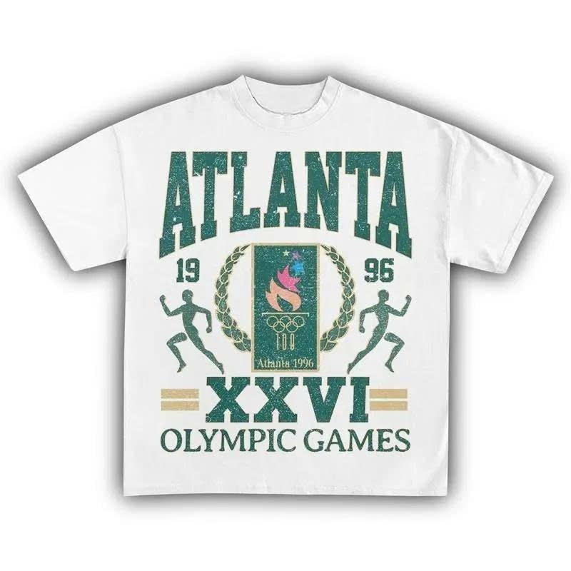 96 ATLANTA SUMMER GAMES CENTENNIAL VINTAGE VINTAGE UNISEX T-SHIRT Hoodie, Sweatshirt | HypeDripTees.com