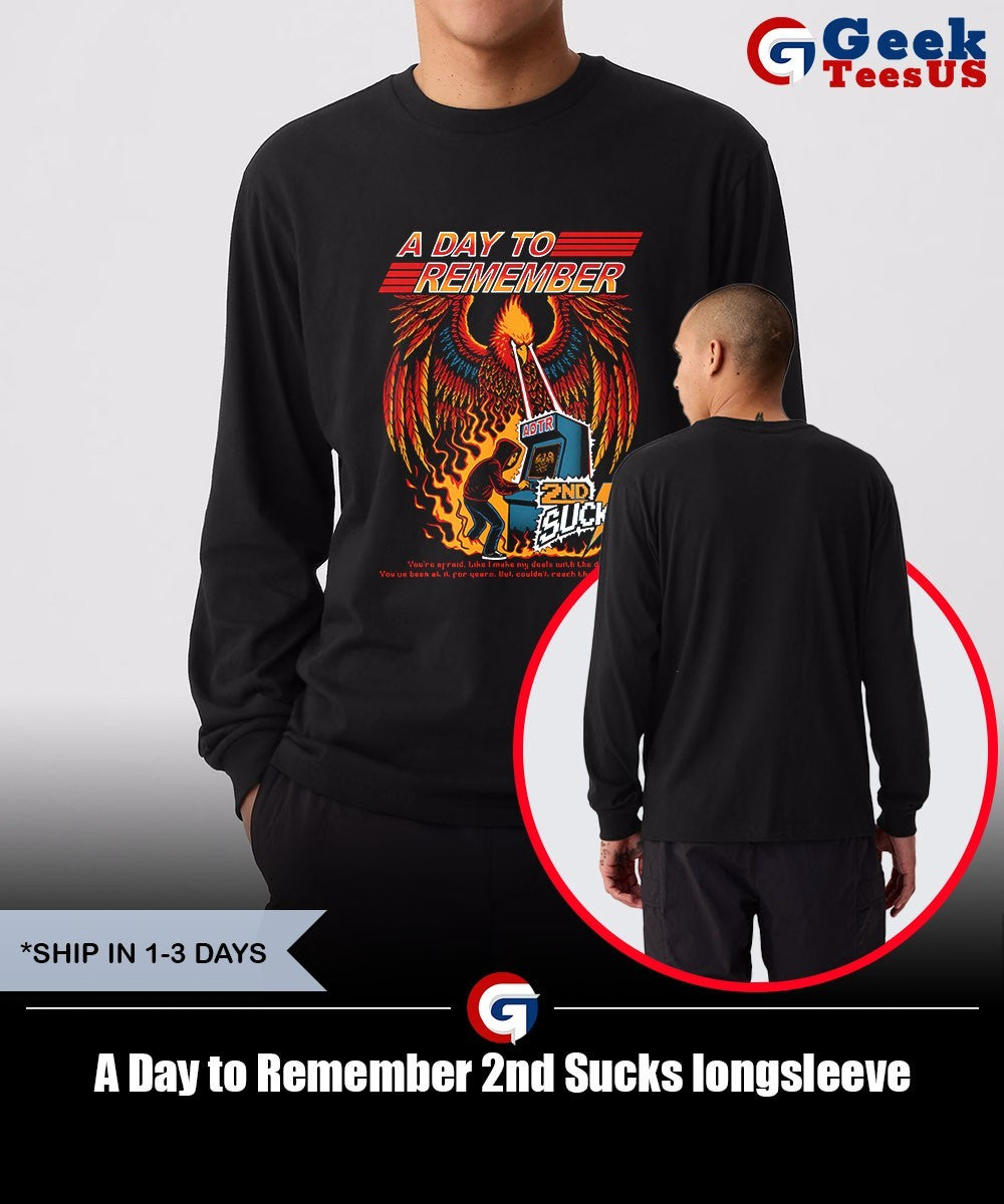A Day to Remember 2nd Sucks shirt