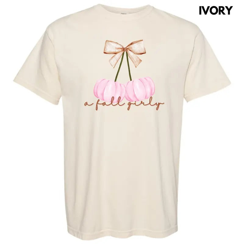 A Fall Girly Pumpkins Comfort Colors T-Shirt 'NLB' Hoodie, Sweatshirt | HypeDripTees.com