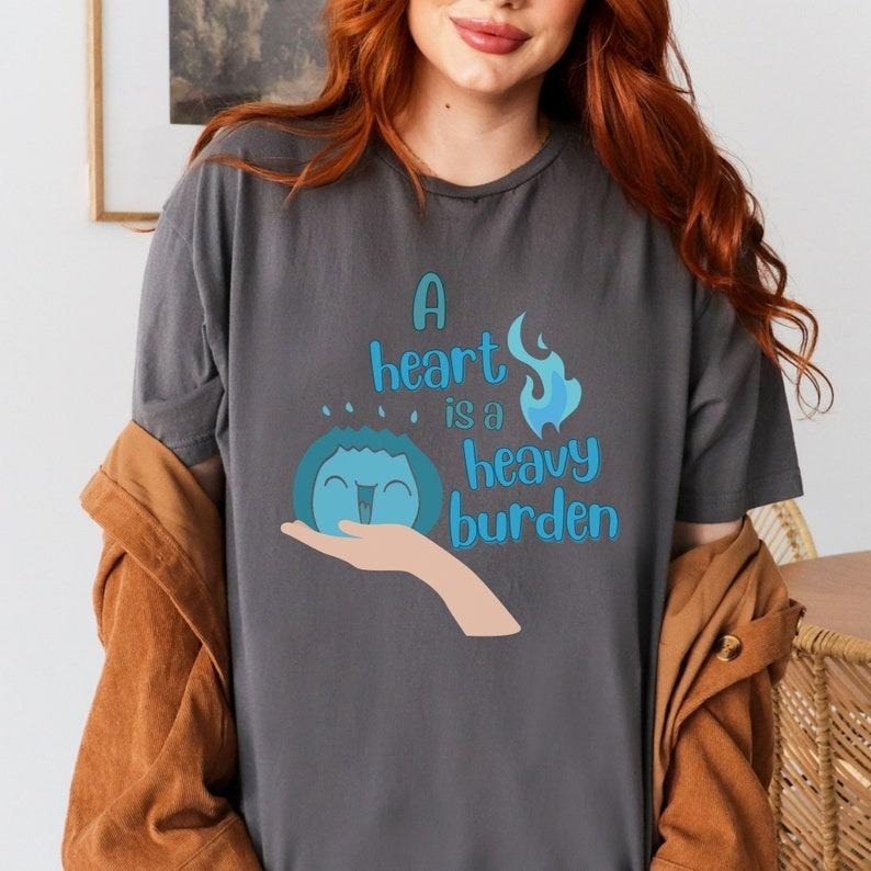 A Heart is a Heavy Burden Unisex T-Shirt Hoodie, Sweatshirt | HypeDripTees.com