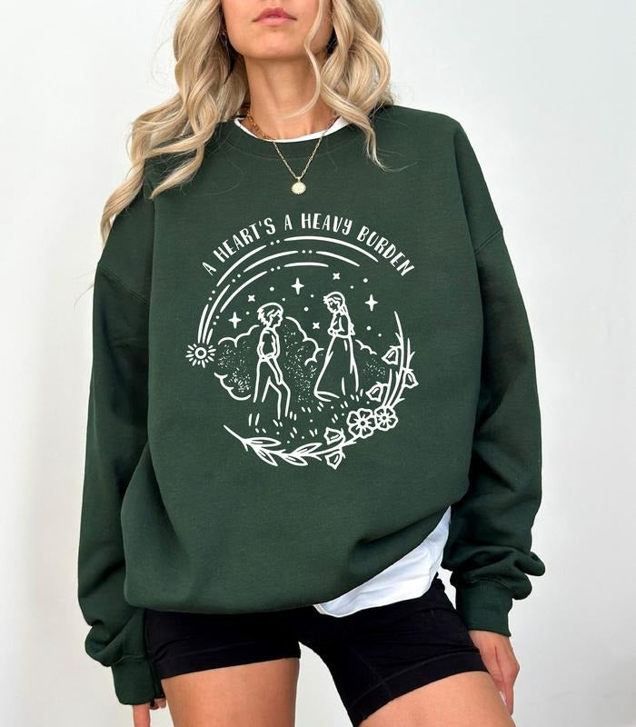 A Heart's A Heavy Burden Sweatshirt, T-Shirt, Hoodiestyle{n002}4 Hoodie | HypeDripTees.com