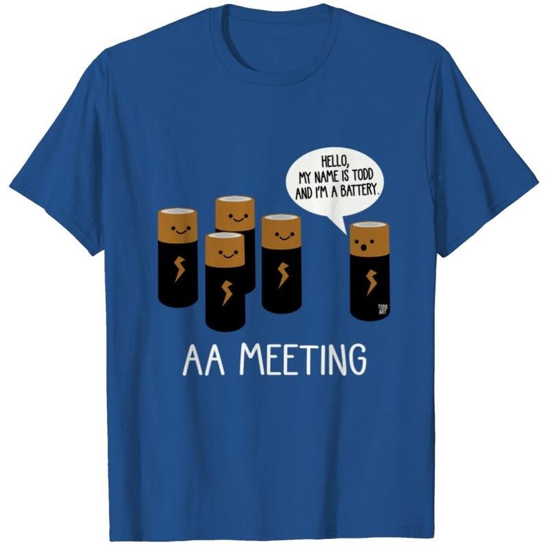 AA MEETING - Funny - T-Shirt  T-shirt, sweater and Hoodie Sweatshirt | HypeDripTees.com