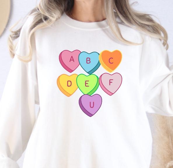 ABCDEFU Sweatshirt Casual Womenswear Hoodie T-Shirts | HypeDripTees.com