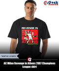 AC Milan Revenge in Athens 2007 Champions League shirt