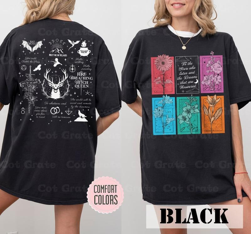 ACOTAR Quote Shirt - Exclusive Velaris SJM Merch, Sarah J Maas Night Court Sweatshirt Best Price Hoodie | HypeDripTees.com
