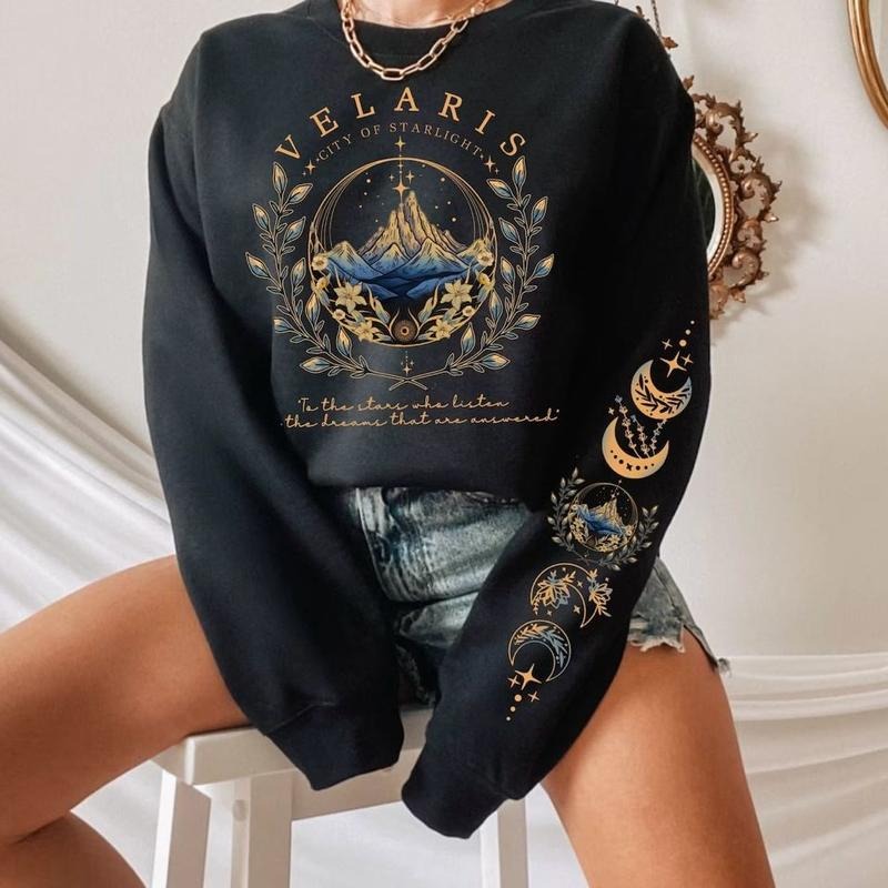 ACOTAR Velaris Sweatshirt, Fantasy Readers Shirt, Night Court Crewneck, SJM Merch, Booktok Hoodie, Bookish Shirt, Acotar...