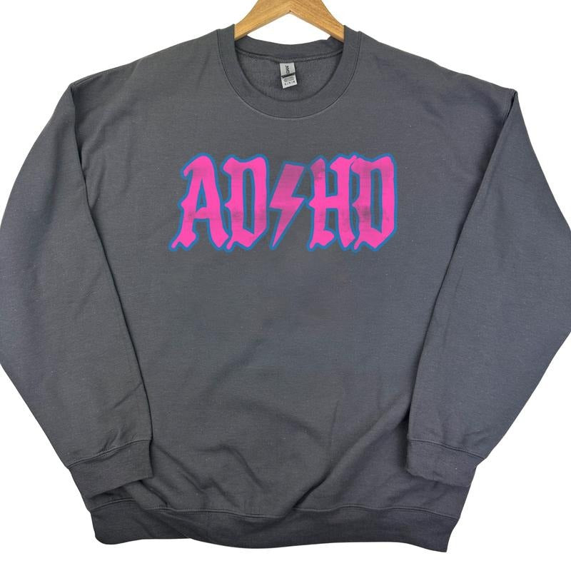 ADHD Rocker Sweatshirt 'NLB' T-Shirts, Hoodie | HypeDripTees.com