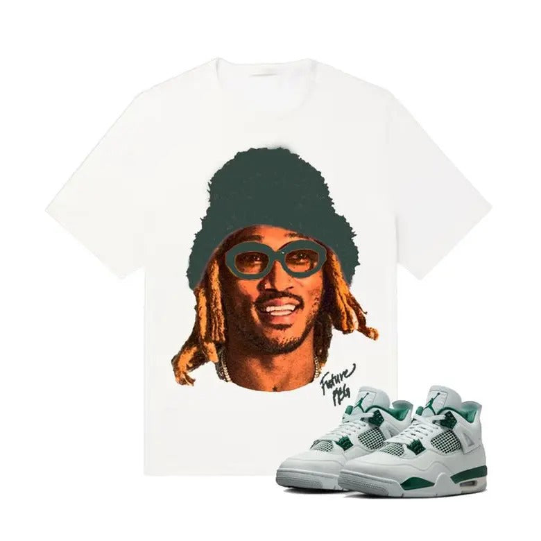 AJ 4 Oxidized Green Unisex Shirt , Futureee Shirt To Match Sneaker Hoodie, Sweatshirt | HypeDripTees.com