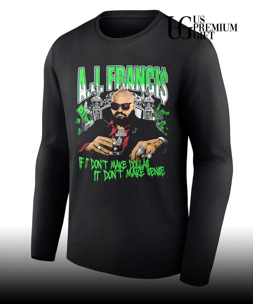 AJ Franci Kingpin graphic shirt
