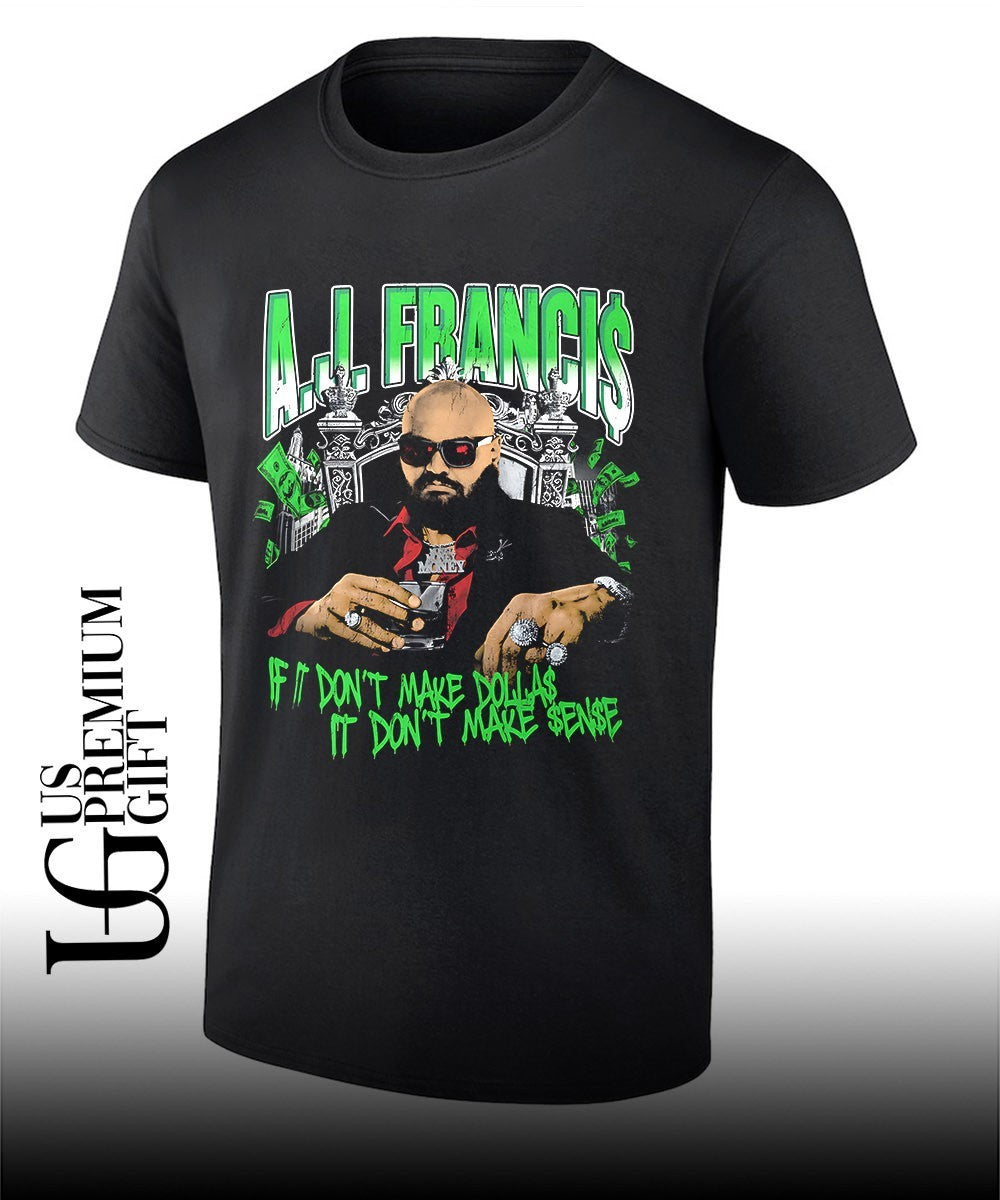 AJ Franci Kingpin graphic shirt
