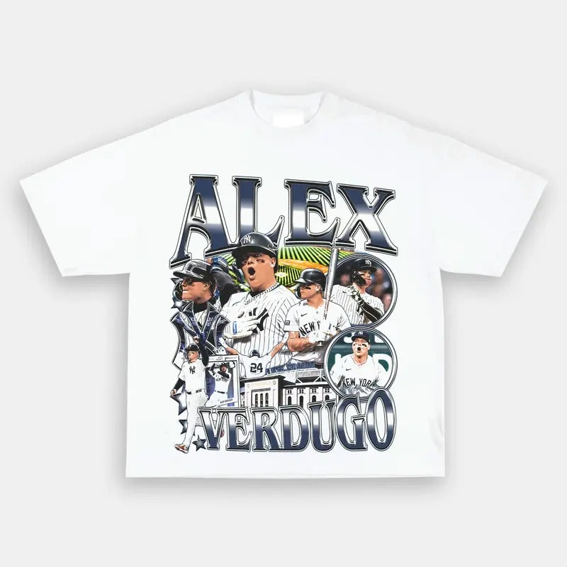 ALEX VERDUGO TEE- Vintage baseball Graphic T-Shirt PGA Masters The Open Golf Casual Classic Cotton Fabric Menswear Top...