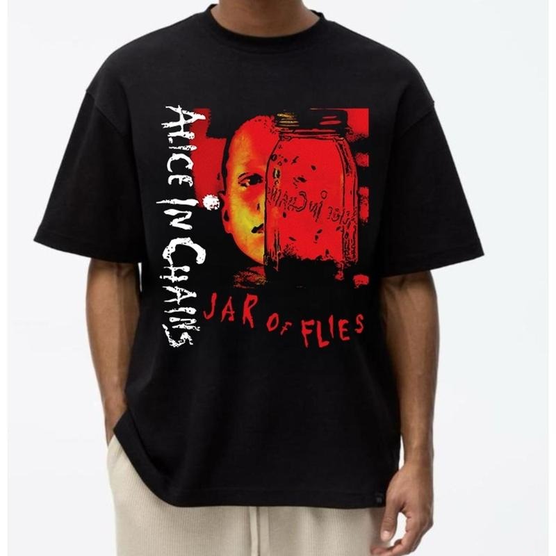 ALICE CHAINS Jar Flies Album Art Alt Rock Metal Vintage 90s Top Streetwear Shirts Retro Alice Chains Her Music Tour Shirt Vintage JN1 T-Shirts, Hoodie, Sweatshirt