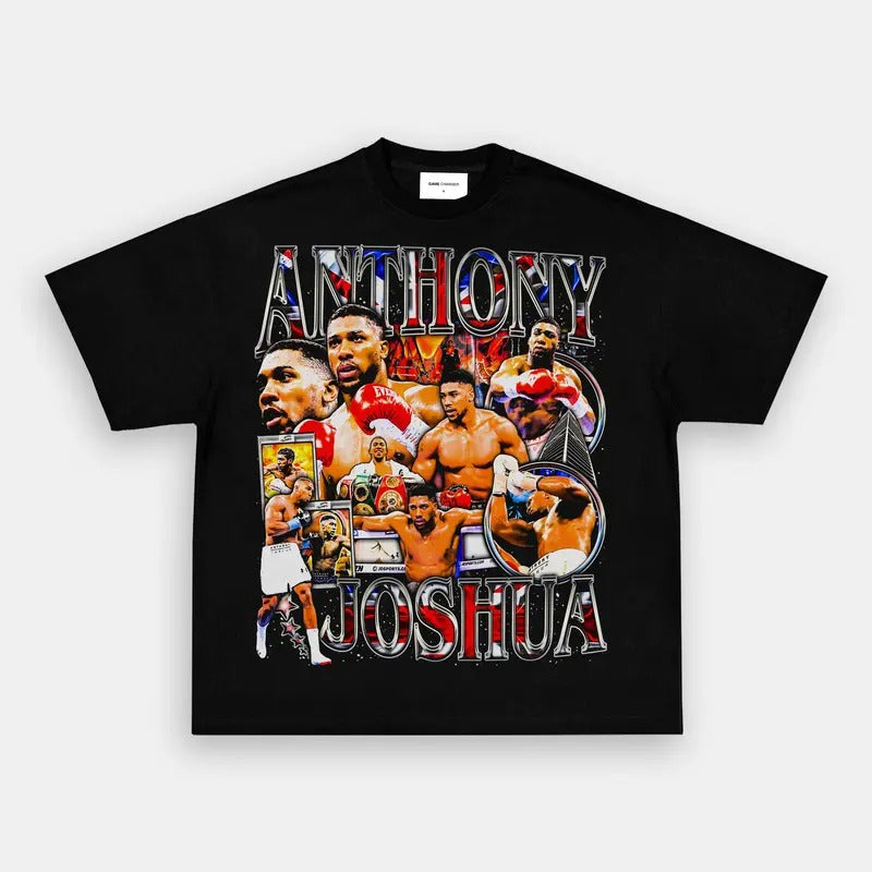 ANTHONY JOSHUA TEE, Boxing T-shirt, Boxer Tee, Sports Shirt, Athletic Tee, Fitness Gift, Workout T-shirt Crewneck...