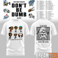 ASAP Rocky DON’T BE DUMB WORLD TOUR 2026 White Tee