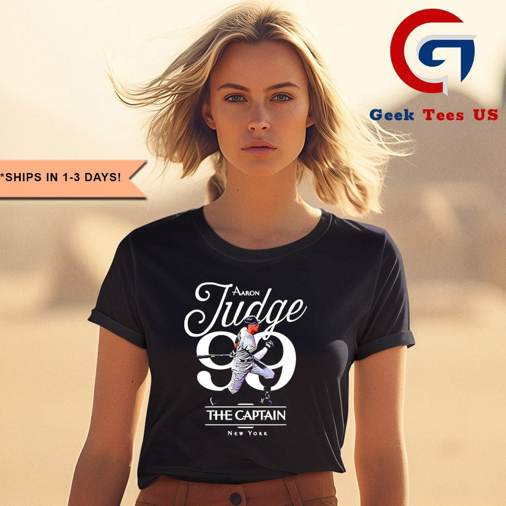 Aaron Judge The Captain New York Yankees baseball T-shirt