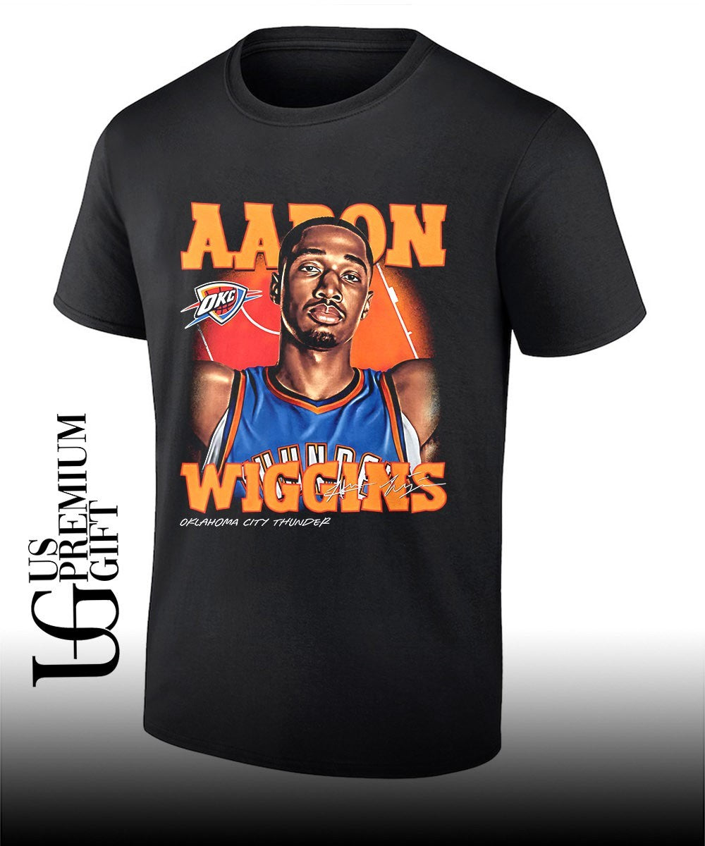 Aaron Wiggins Oklahoma City Thunder NBA 2026 Playoffs signature shirt