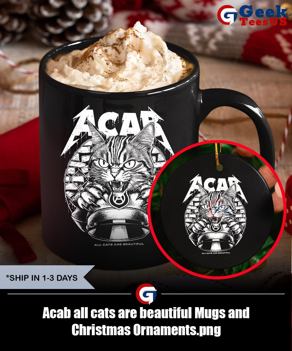Acab all cats are beautiful shirt