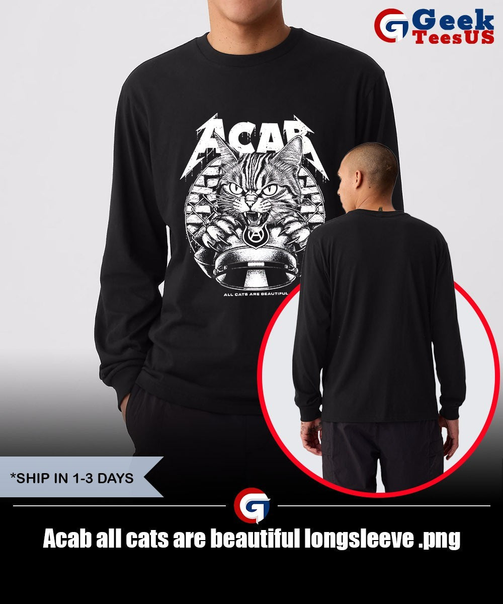 Acab all cats are beautiful shirt