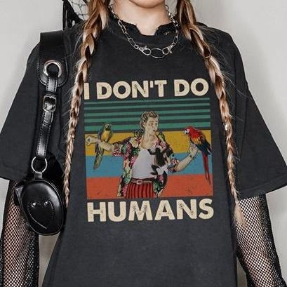 Ace Ventura I Don't Do Humans Shirt, Vintage Ace Ventura Shirt Hoodie, Sweatshirt | HypeDripTees.com