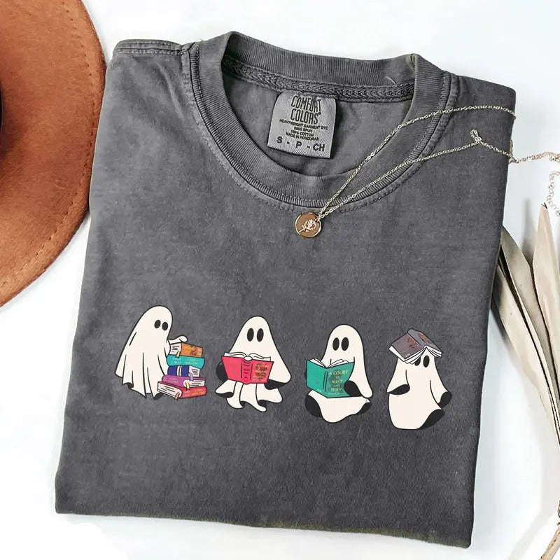 Acotar Ghost Shirt, Acotar T Shirt, Bookish Ghost T-Shirt, Throne of Glass, SJM Book Reader, SJM Tee, Book Ghosts T...