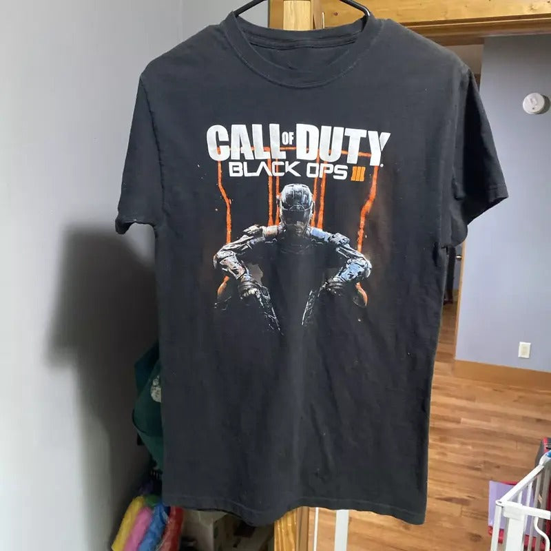 Activision Call Of Duty Black Ops 3 Promo Black T-Shirt Hoodie, Sweatshirt | HypeDripTees.com