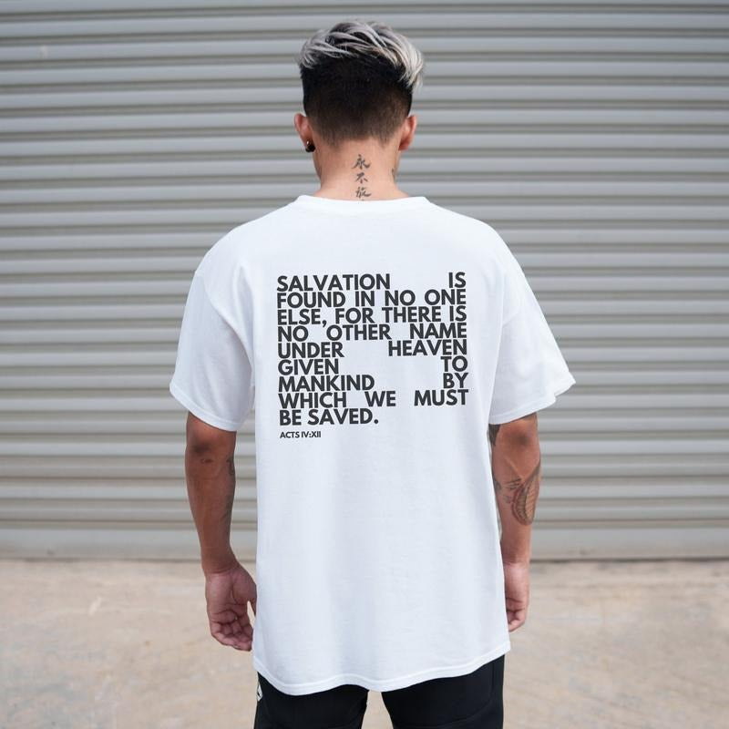 Acts 412 Christian Shirt For Men Jesus Shirt For Men Christian T Shirt For Men Christian Clothing For Men Christian...