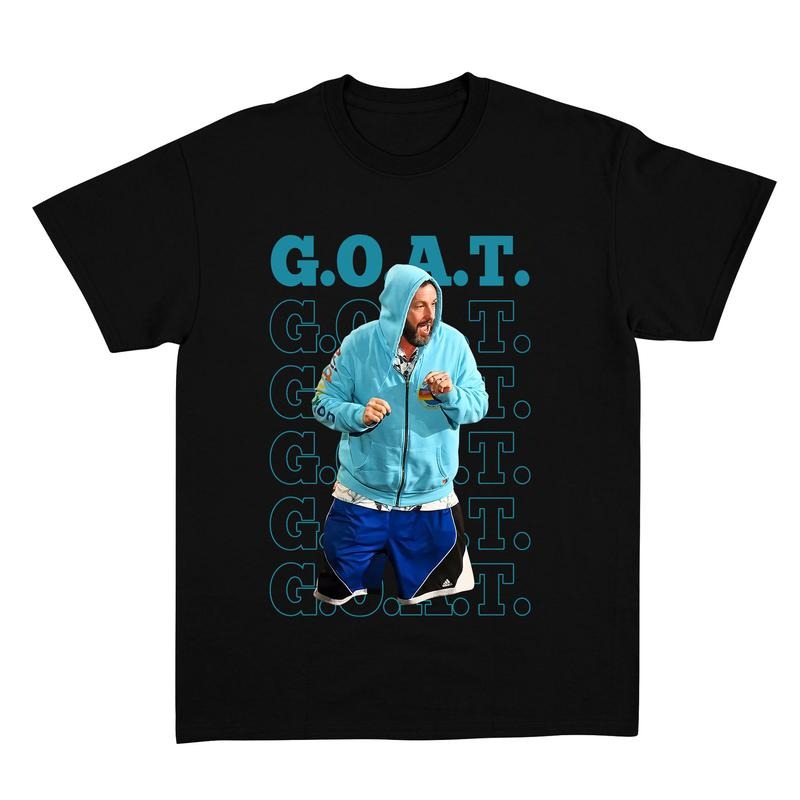 Adam Sandler G.O.A.T Tshirt, Adam Sandler Shirt, Adam Sandler Funny Shirt, Actors Tshirt, Graphic UNISEX Tee Menswear Top...