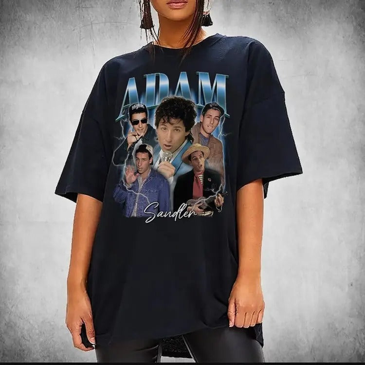 Adam Sandler T-shirt Size S-4XL Cotton Fabric Hoodie, Sweatshirt | HypeDripTees.com