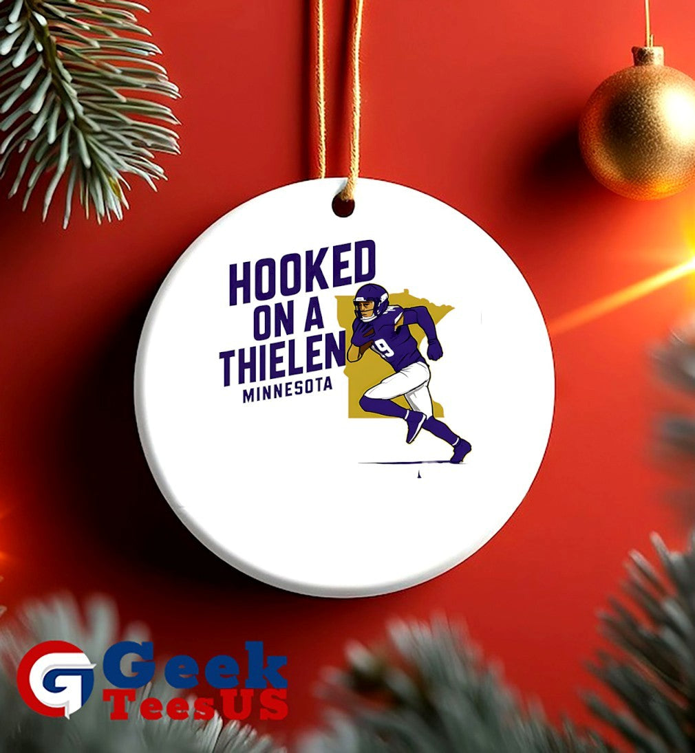 Adam Thielen Minnesota Vikings Hooked on a Thielen shirt