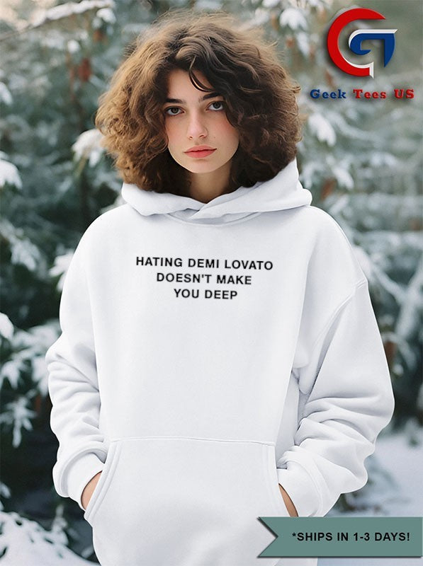 Addison Rae hating demi lovato doesn’t make you deep shirt