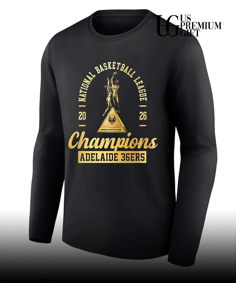 Adelaide 36ers basketball National League Champions 2026 shirt