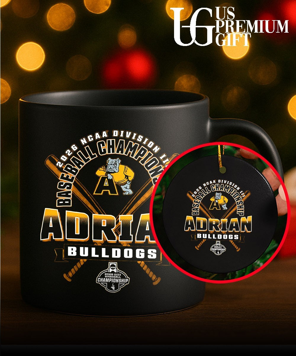 Adrian Bulldogs 2026 NCAA Division III Baseball Championship shirt