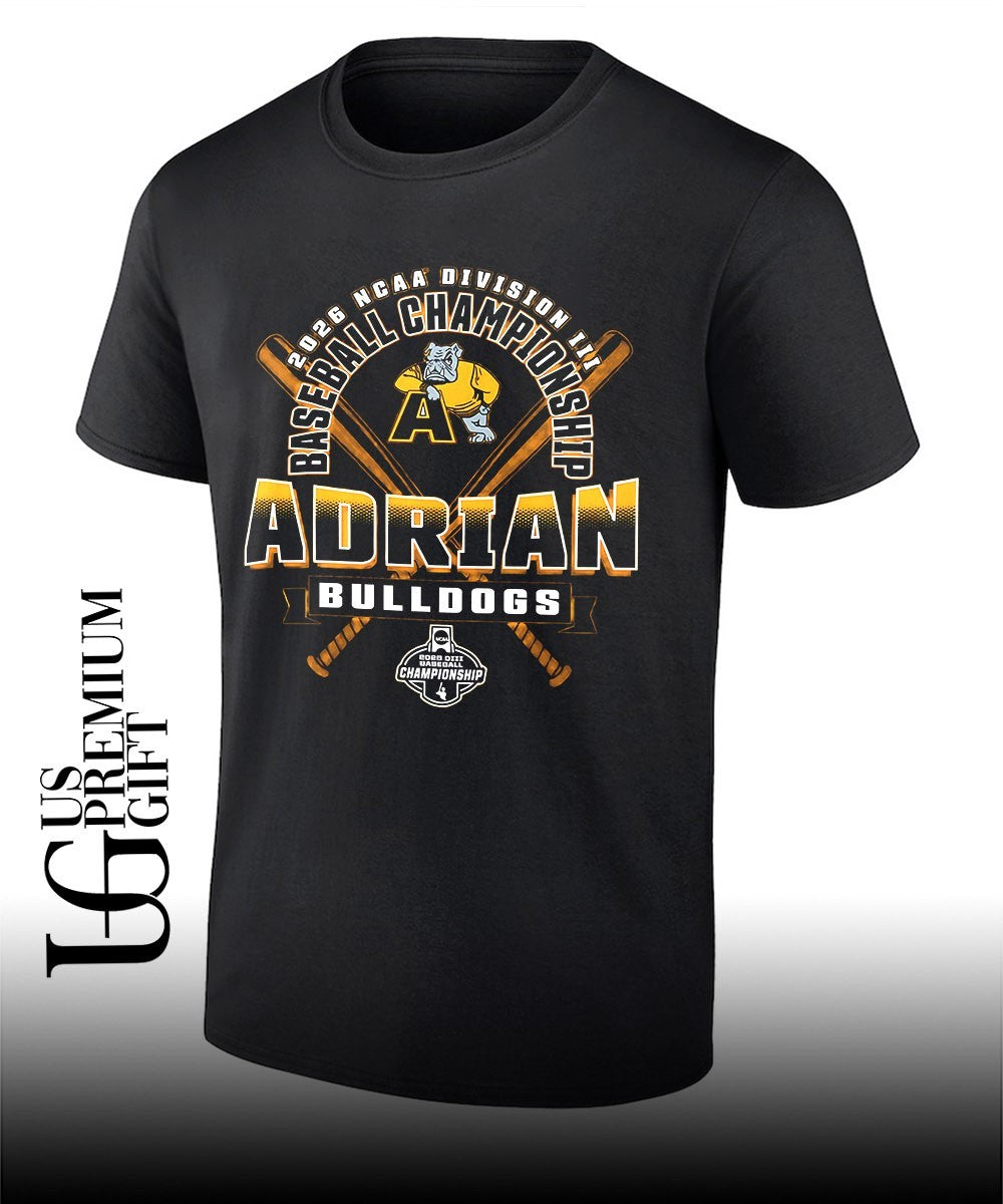 Adrian Bulldogs 2026 NCAA Division III Baseball Championship shirt