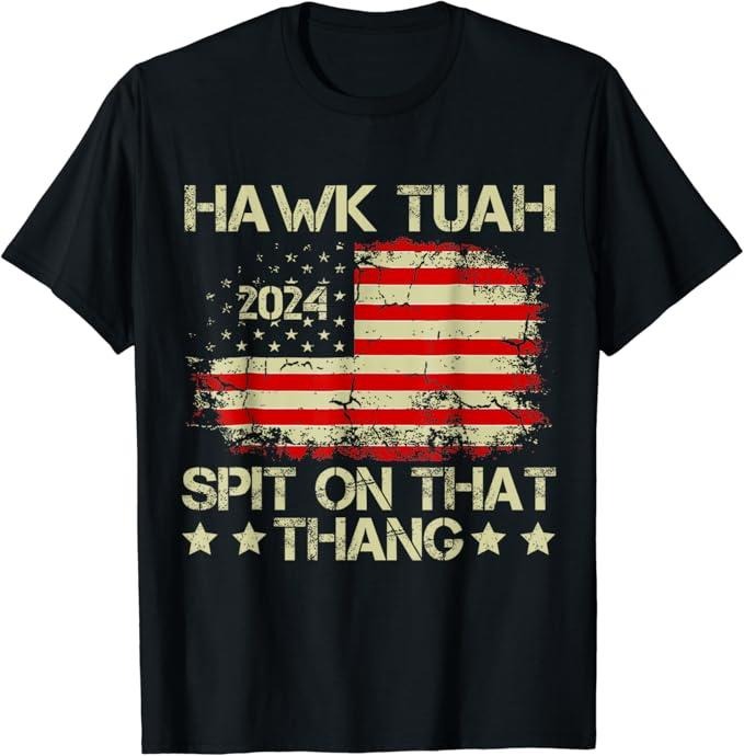 Adult Humor Shirts, Hawk Tuah 24 Spit on that Thang T-Shirt Classic Basic Casual Cotton Hoodie, Sweatshirt | HypeDripTees.com