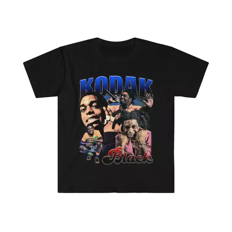 Adult Unisex Kodak Black Hip Hop Fan T-Shirt Hoodie, Sweatshirt | HypeDripTees.com