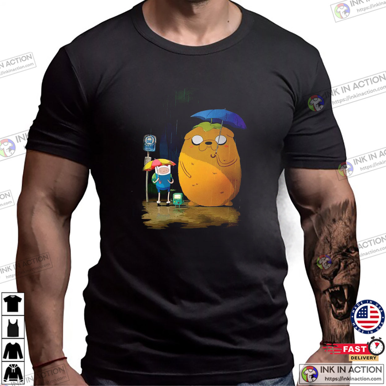 Adventure Time Parody My Neighbor Totoro Shirt
