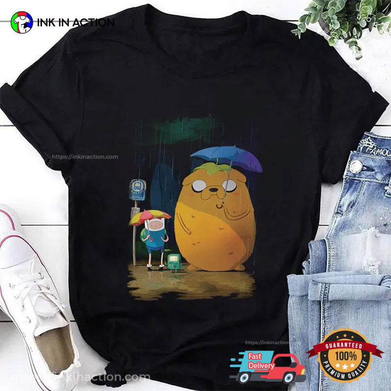 Adventure Time Parody My Neighbor Totoro Shirt