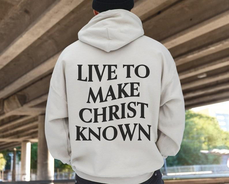 Aesthetic Christian Hoodie Christian Streetwear Christian Sweatshirt Jesus Hoodie Christian Apparel For Men Christian...